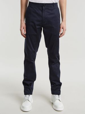 G-Star Men's Mosa Straight Dark Blue Chino