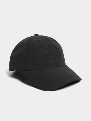 Jet Older Boys Black Embroidered Cap