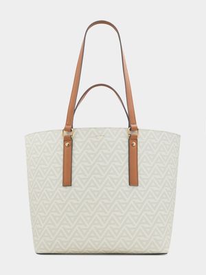 Women's Aldo Bone CIBRIAN Tote Handbag