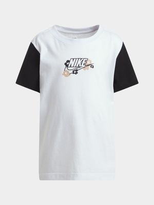 Nike Girl's Kids Your Move White/Black T-Shirt