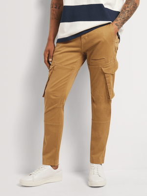 Men's Relay Jeans Uncuffed Utility Camel Pants