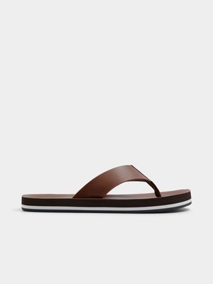 Men's Call It Spring Cognac Beach Sandals