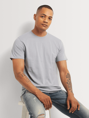 Men's Markham Crew Neck Grey T-Shirt