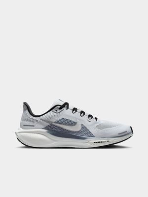 Mens Nike Air Zoom Pegasus 41 Grey/Silver Running Shoes