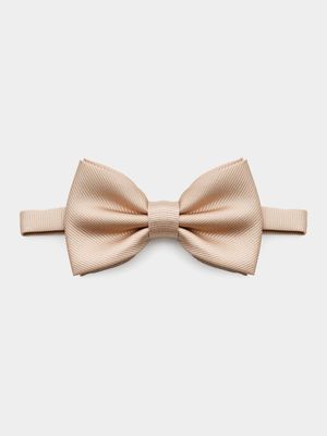 Men's Markham Classic Twill Beige Bow Tie