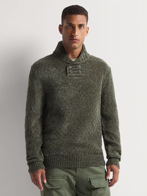 Men's Markham Chenille Shawl Fatigue Knitwear