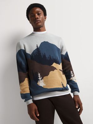 Men's Markham Outdoor Graphic Crew Knitwear