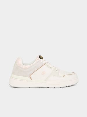 G-Star Women's Attacc Blocked Pop Off White/Old Pink Sneaker