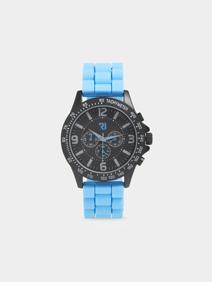 RJ TURQUOISE CASUAL SILICONE WATCH