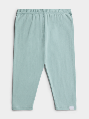 Jet Toddler Girl Mint Leggings