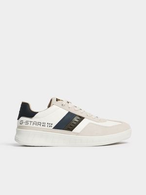 G-Star Men's Scott Blocked Cream/Beige Sneakers