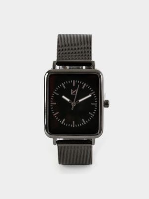 Men's Markham Modern Mesh Black Watch