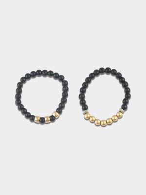 Men's Markham Ramesses Beaded Bracelet Pack