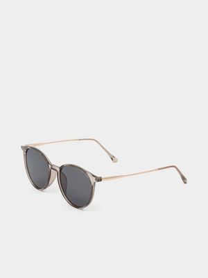 MKM BROWN BEER ROUND SUNGLASSES