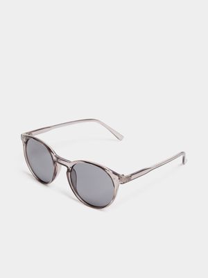 Men's Markham Schoolboy Clear Sunglasses