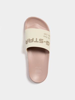 G-Star Women's Cart V TPU Pink/White Slide