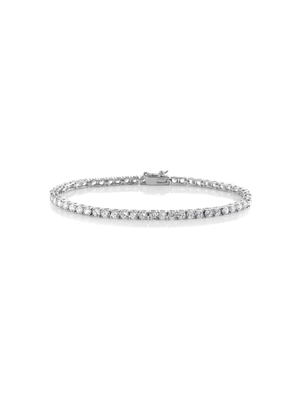 Cheté Sterling Silver & Cubic Zirconia Cheté Classic Tennis Bracelet