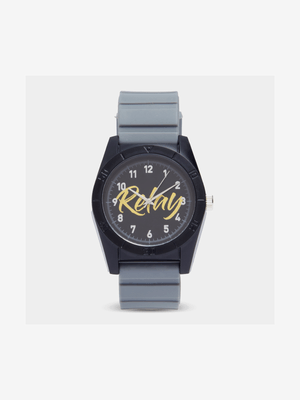 RJ Grey BRUSHTROKE SILICONE WATCH