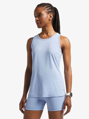 Womens TS Sky Blue Workout Tank Top