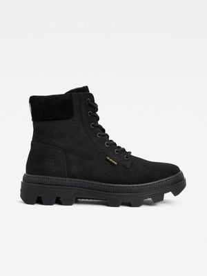 G-Star Men's Noxer High Nubuck Black Boots