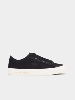 G-Star Women's Deck Basic Black Sneakers