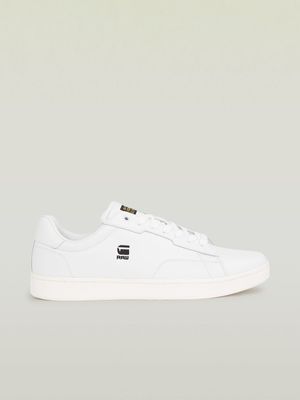 G-Star Men's Cadet Leather White Sneakers