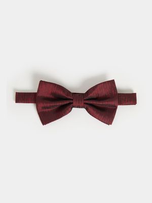 Men's MKM TEXTURED Red BOW TIE