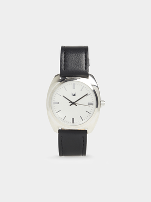 MKM Black RETRO CLASSIC ROUND WATCH