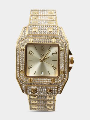 Men's Markham Square Parvet Gold Watch