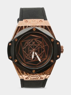 Men's Markham Geometric Multicolour Watch