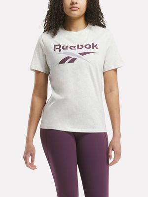 Reebok Women's Ecru T-Shirt