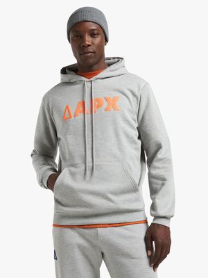 Mens Sneaker Factory Graphic Logo Grey Hoodie