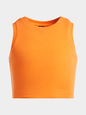 Jet Older Girls Orange Kate Moss Tank Top