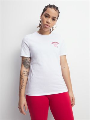 Redbat Athletics Women's White T-Shirt