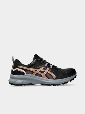 Women's Asics Trail Scout 3 Black/Dusty Mauve Trail Running Shoes