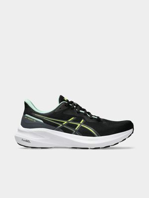 Mens Asics GT-200 13 Black/Safety Yellow Running Shoes