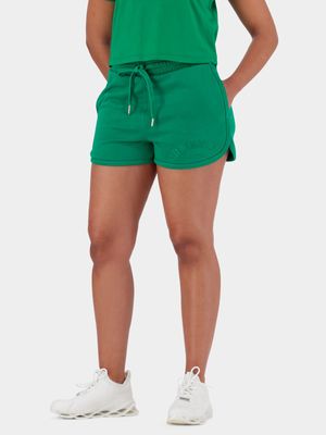 Women's Steve Madden Green Tamsyn Jogger Shorts