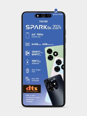 Tecno SPark GO 2024 Dual Sim + 15GB+ 50MIN - Telkom