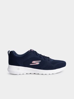 Women's Skechers Go Walk Joy Navy/White Sneaker