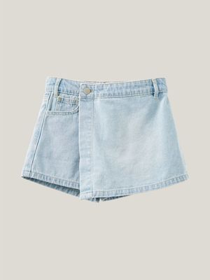 Cotton On Kids Girl Blue Audrey Skort