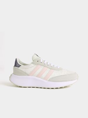 Women's adidas Run 70's Cream/Pink Sneaker