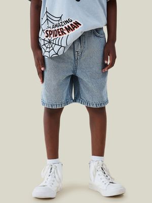 Cotton On Kids Boy Blue Regular Fit Shorts