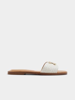 Women's Aldo Cream DAMIANA Flat Sandals