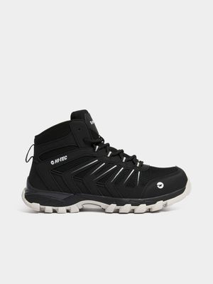 Women's Hi-tec Grand Paradiso Mid Black/White Sneaker