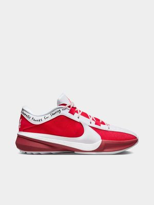 Nike Men's Freak 5 Red.White Sneaker