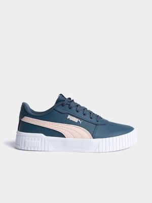 Women's Puma Carina 2.0 Blue/Pink Sneaker