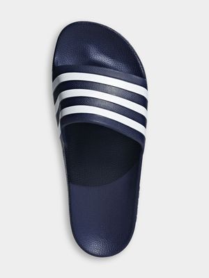 Women's adidas Adilette Aqua Navy Slide