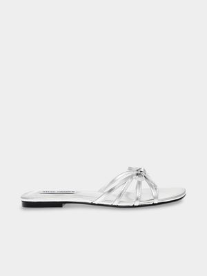 Women's  Steve Madden Silver Zurich Sandals