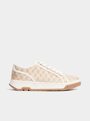 Luella Printed Jacquard Sneakers