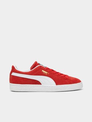 Puma Men's Suede Classic Red/White Sneaker